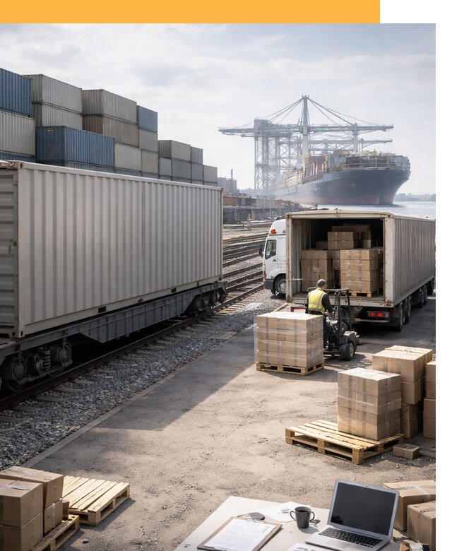 Мультимодальные перевозки грузов по миру от 46098 руб