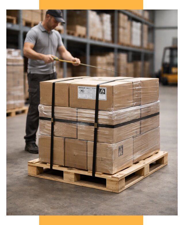 Упаковка и паллетирование грузов от 3585 р. | СетСервис-Штр