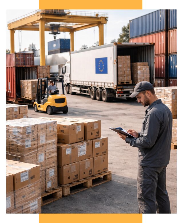 Доставка грузов из Европы от 12293 р., логистика СетСервис-Штр