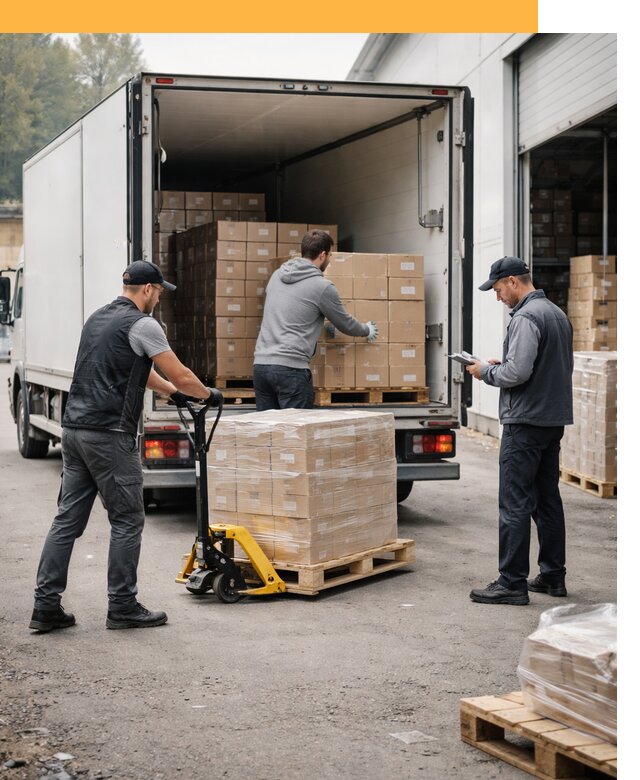 Автоперевозки из Европы до двери по цене от 87074 руб/т