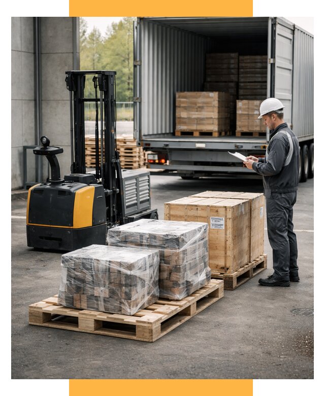 Доставка оборудования из Европы под ключ от 46098 р. | СетСервис-Штр