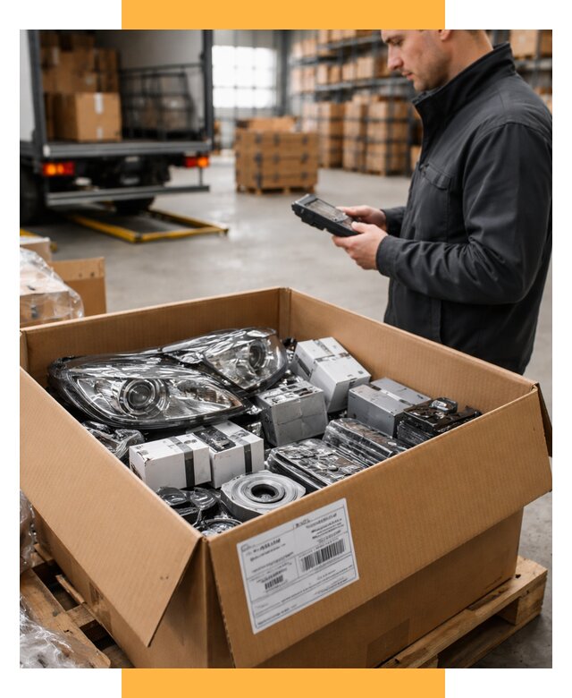 Доставка автозапчастей из Европы под ключ от 12805 р. | СетСервис-Штр