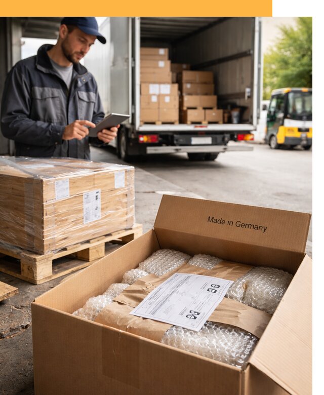 Доставка грузов из Германии от 46098 руб с таможенным оформлением