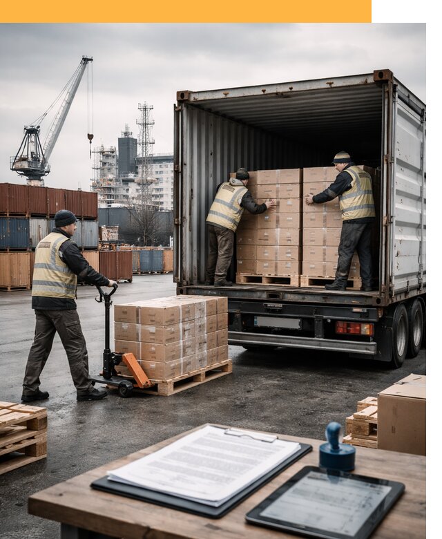 Доставка грузов из Латвии от 25610 руб, морская, авто, авиа