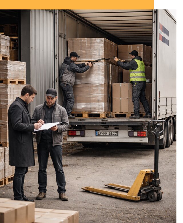 Автоперевозки из Латвии — международная доставка от 76830