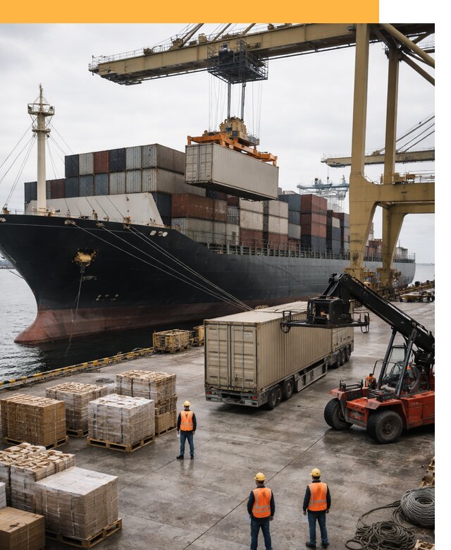 Морские перевозки из Индии: доставка FCL/LCL, таможня от 122928