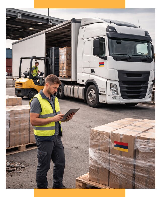 Автоперевозки из Армении от 97318 р. — услуги СетСервис-Штр