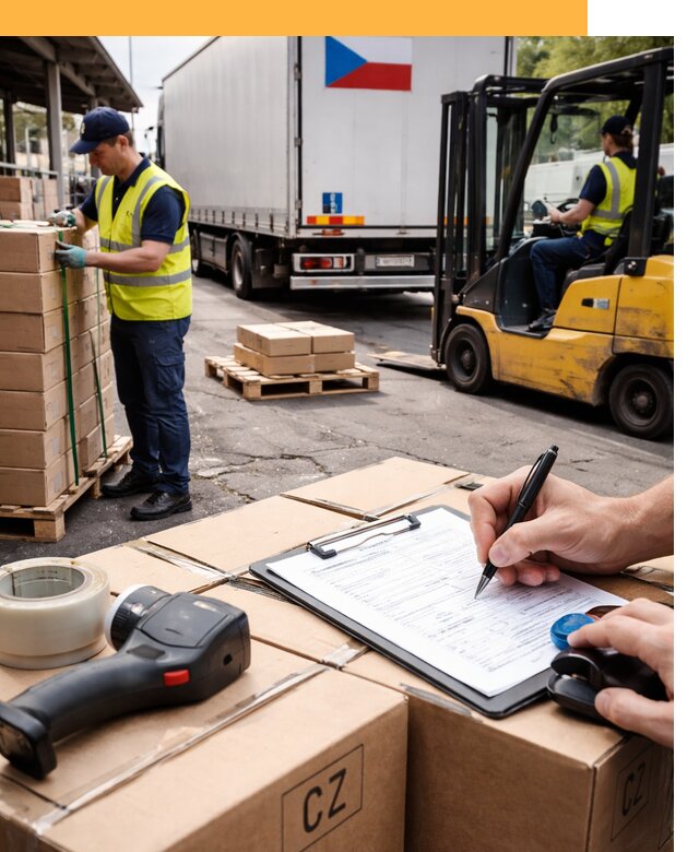 Доставка грузов в Чехию от 35854 руб, международные перевозки