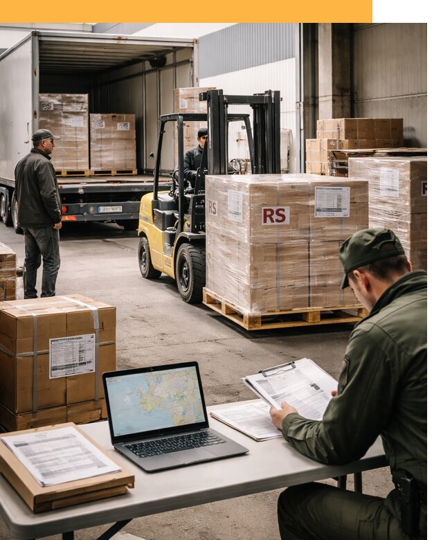 Доставка грузов в Сербию от 46098 руб, международные перевозки