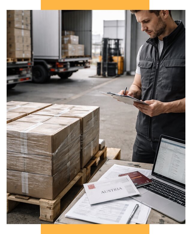Доставка в Австрию от 66586 р. Логистика и экспорт СетСервис-Штр