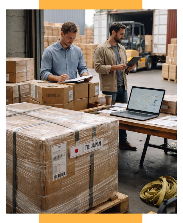 Доставка грузов в Японию от 25610 р., логистика СетСервис-Штр