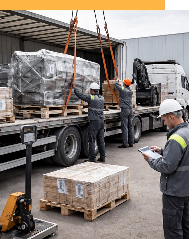 Перевозка крупного оборудования по миру от 30732 руб