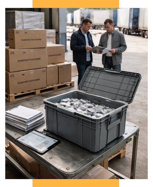 Перевозка комплектующих из Китая от 6659 р. | СетСервис-Штр