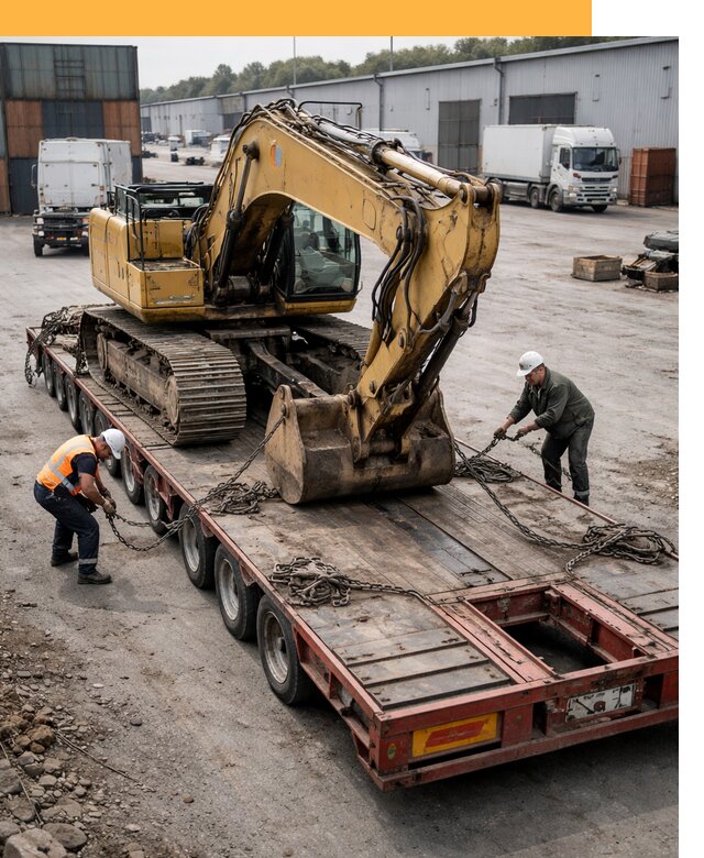 Перевозка спецтехники по России и миру от 46098 руб