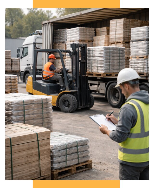 Перевозка строительных материалов от 5634 р. | СетСервис-Штр