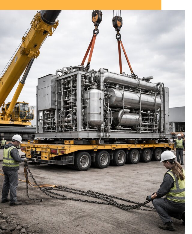 Перевозка тяжеловесных грузов по миру от 153660 руб