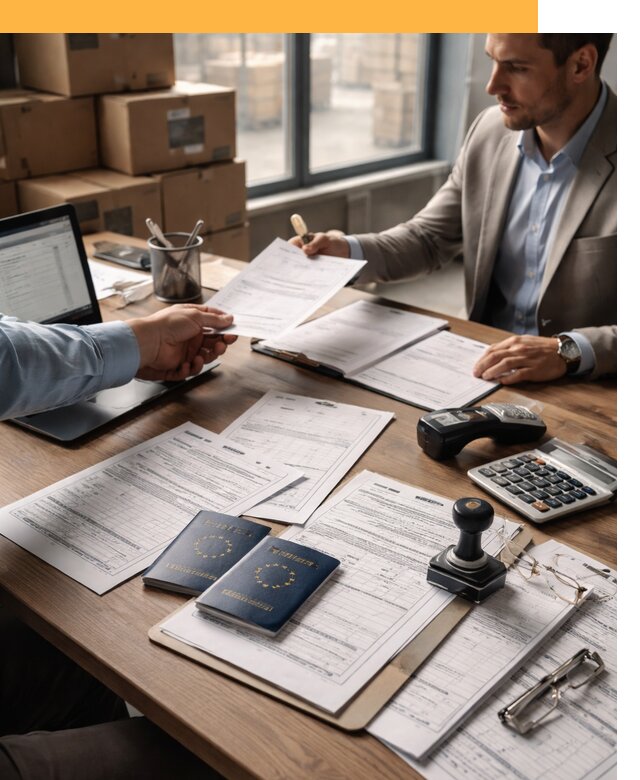 Таможенное оформление грузов из Европы от 8707 руб