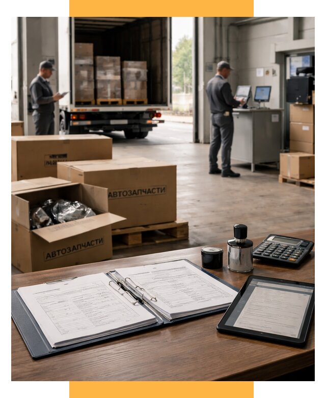 Таможенное оформление автозапчастей под ключ от 8707 р., СетСервис-Штр