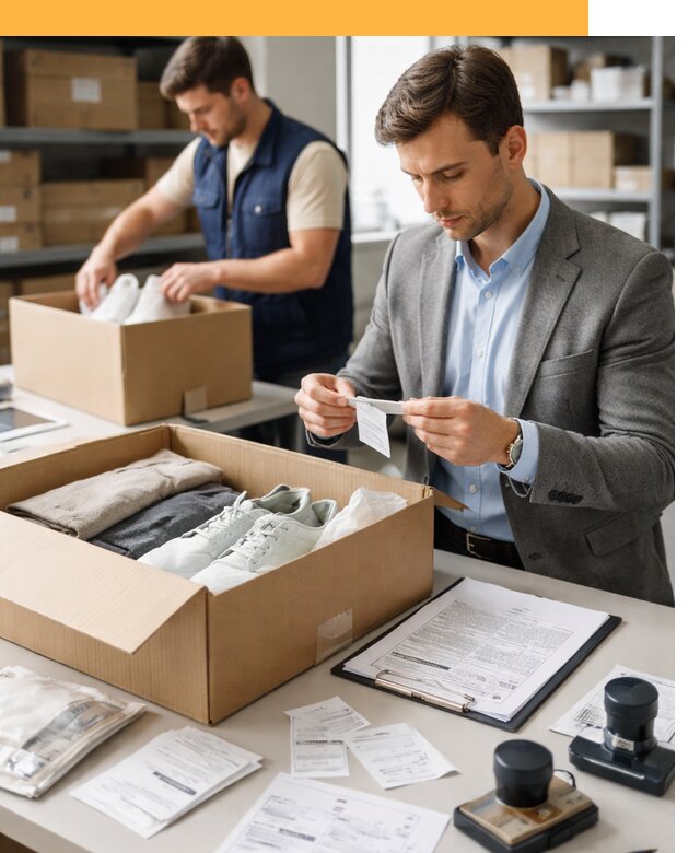 Таможенное оформление одежды и обуви по выгодной цене от 6659 руб