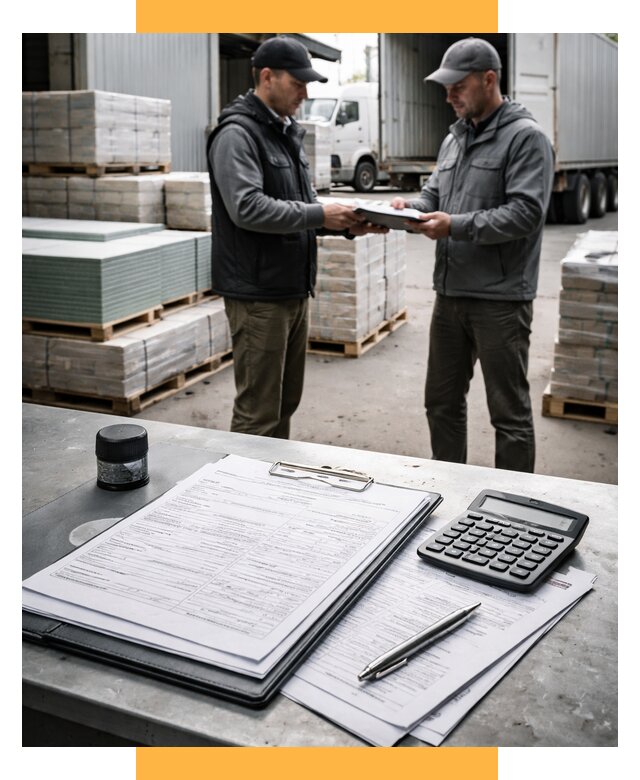 Таможенное оформление стройматериалов от 8707 р. | СетСервис-Штр