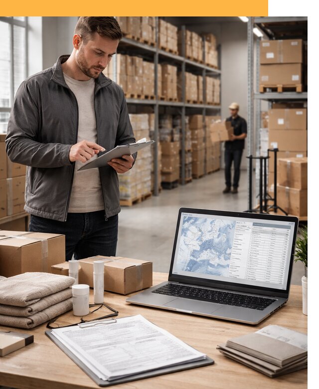 Закупка товаров в Европе под ключ: доставка, таможня от 7683 руб