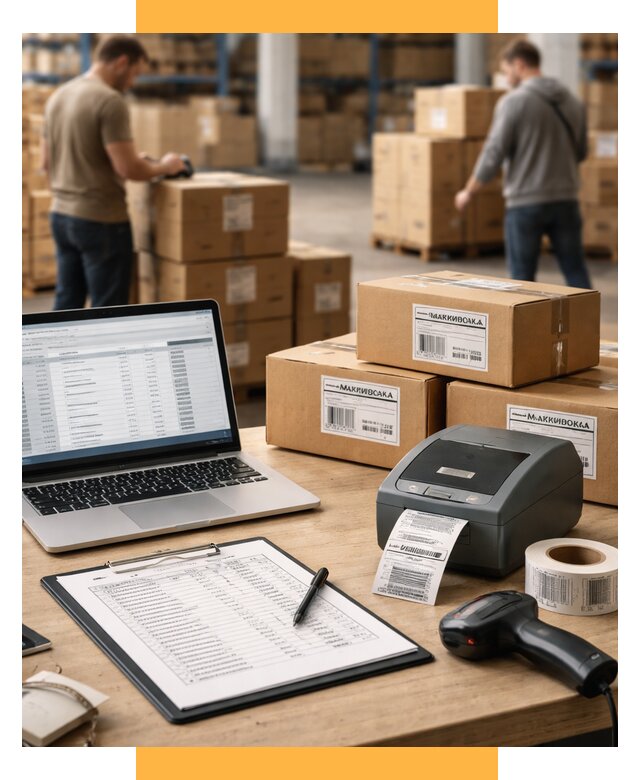 Маркировка импортных товаров от 4610 р. под ключ, СетСервис-Штр